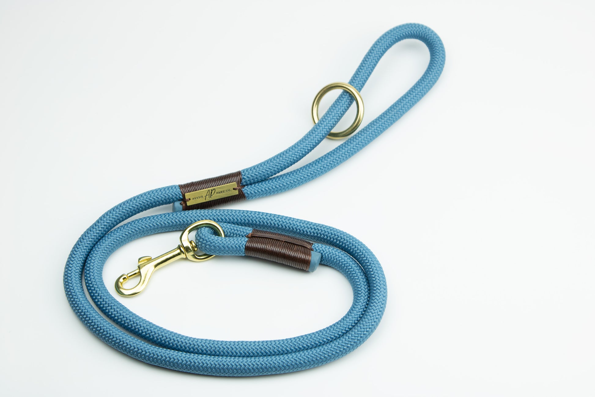 Blue rope lead