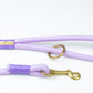 Rope Lead and Waterproof Collar | Lilac Set