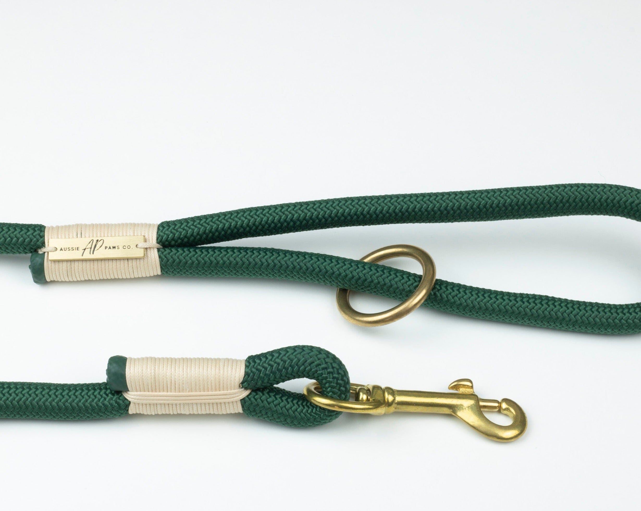 Green rope dog clearance lead