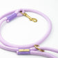 lilac rope dog lead