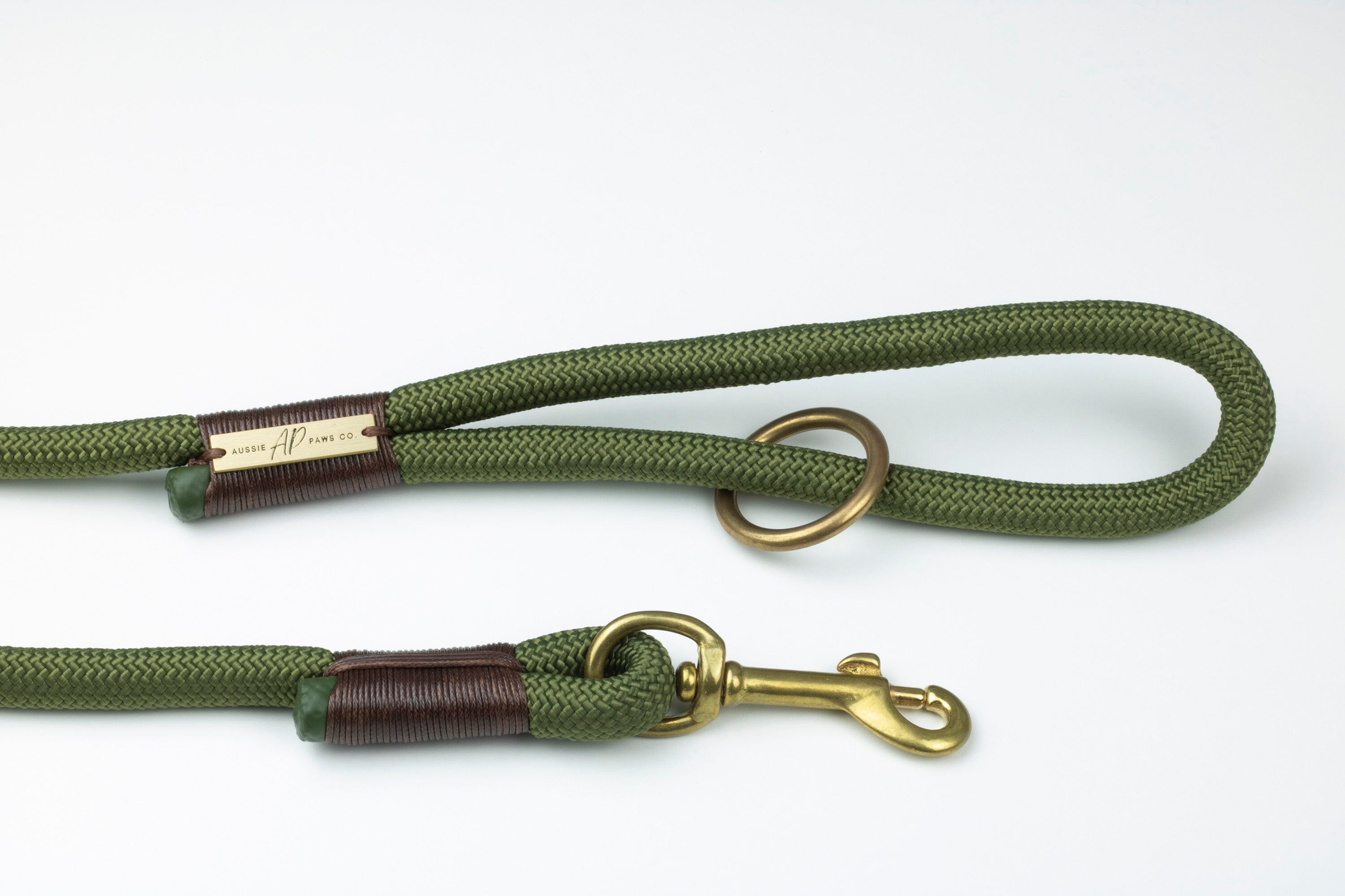 Green rope dog store lead